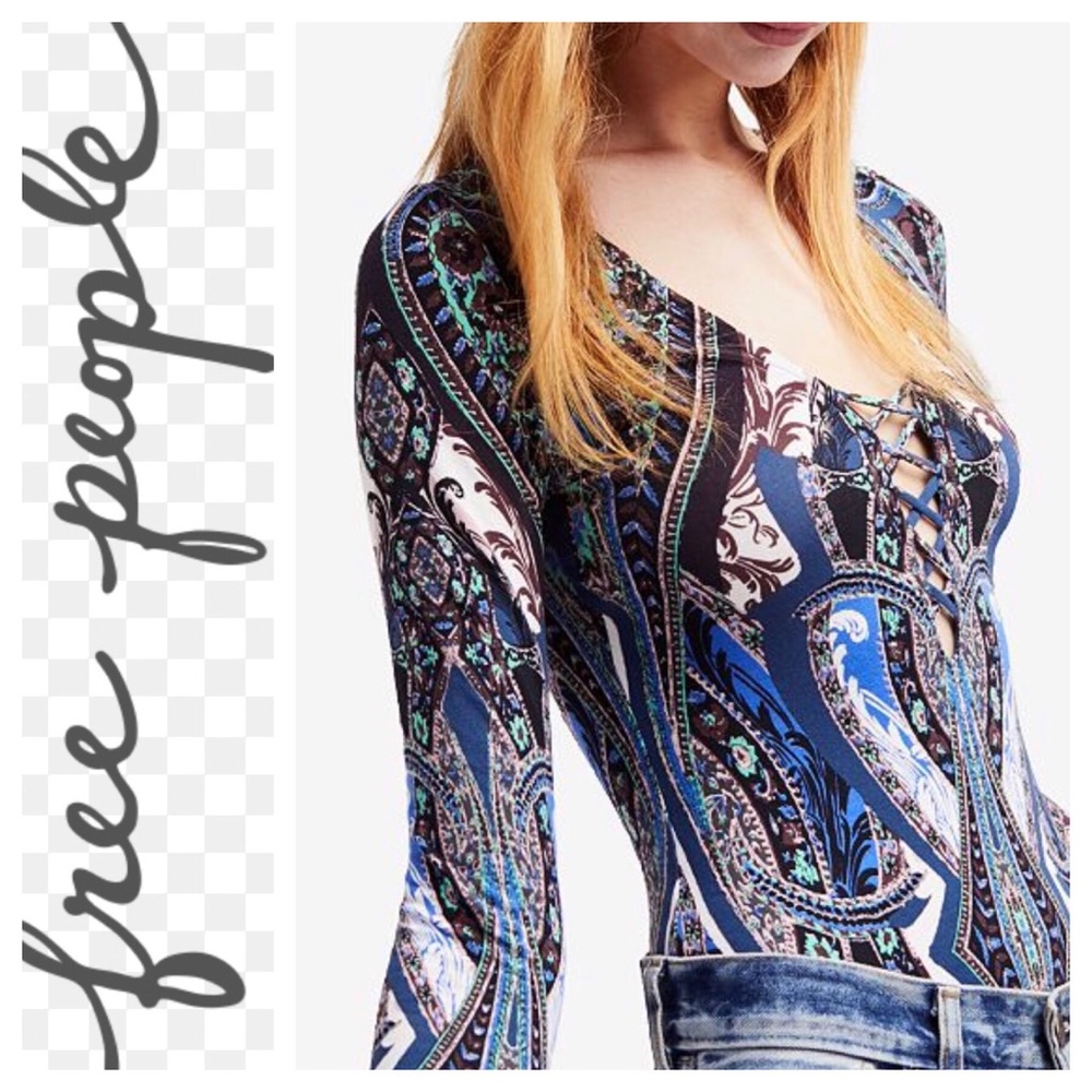 🦋NWT Free People ‘Pick  A Place’ Bodysuit🦋